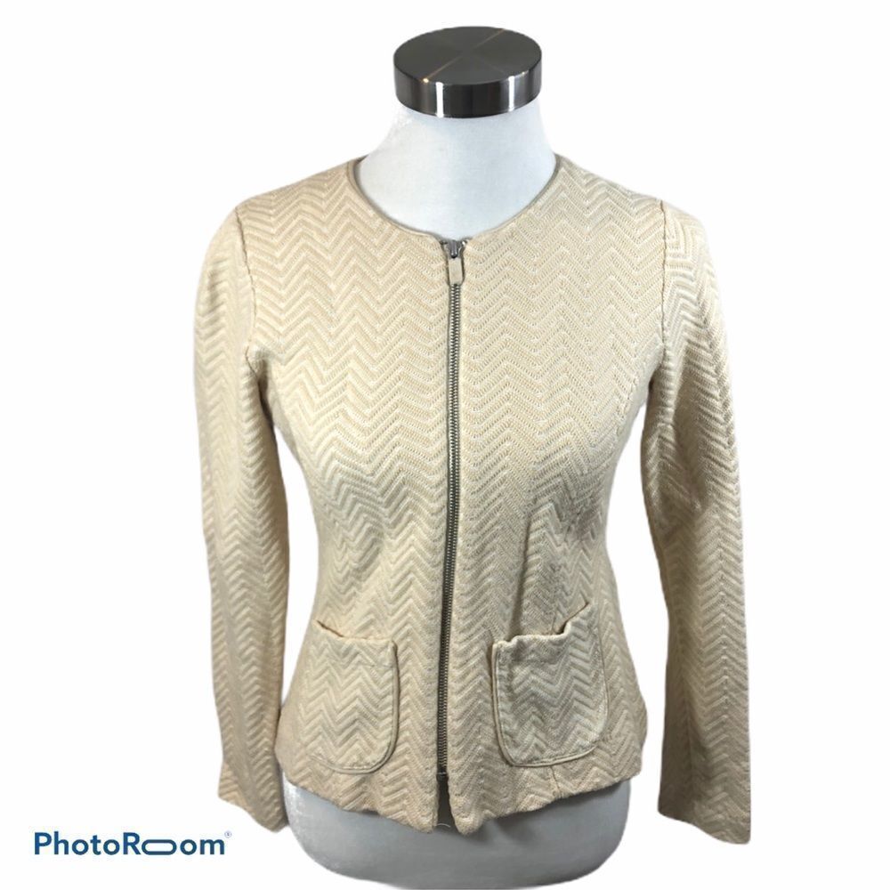 Anthropology‎ Rosie Neira Cotton Geo Diamond Jacket - Picture 3 of 8